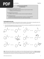 Lesson 4 Worksheet: Structure and Bonding Orgoprep: Practicing Skills From The Videos