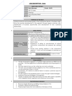 JD - NDT CS Sales