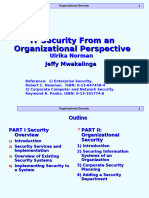 IT Security From An Organizational Perspective