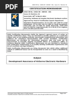 Certification Docs Certification Memorandum EASA CM SWCEH 001 Issue 01 Rev 01 Development Assurance of Airborne Electronic Hardware