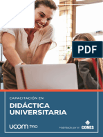 Capacitación Didáctica Universitaria III - 2021