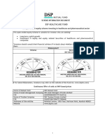 Sid DSP Healthcare Fund Oct 2023