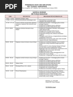 Jadwal Harian