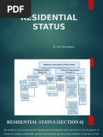 Residential Status Determination