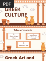 Greek Culture