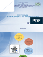 Unidad I. El Problema de Investigación. Maestría Punto Fijo