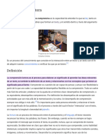 Comprensión Lectora - Wikipedia, La Enciclopedia Libre