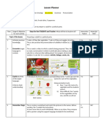 ECRIF - Vocabulary Demo - Lesson Plan - Le Verdure