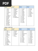 Champions Vocabulary