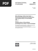 ISO 15213-2 2023 Enumeration of Clostridium Perfringens by Colony-Count Technique