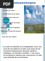 Climatolog. Las Nubes