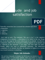 Attitude and Job Satifaction