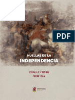 Huellas de La Independencia, España y Perú 1808 - 1824 - Publicación