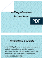 Bolile Pulmonare Interstitiale