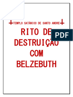 Rito de Destruição Com Belzebuth