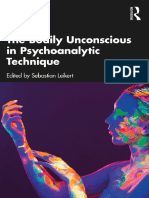 Sebastian Leikert The Bodily Unconscious in Psychoanalytic Technique Routledge 2025 1