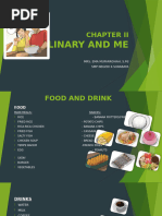 Materi Culinary and Me