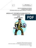 Pelaksanaan Prosedur Keselamatan Kesehatan Kerja & Lingkungan