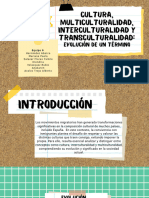 Cultura, Multi, Inter y Trans PDF