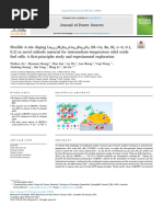 Flexible A Site Doping La0 6 xMxSr0 4co0 2fe0 8O3 M Ca Ba Bi - 2021 - Journal