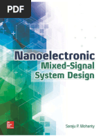 Mohanty Book 2015 Nanoelectronics-Mixed-Signal ToC Preprint