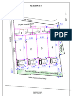 Blok Plan Alt 1 Dan Alt 2 RMH Tinggal BPK Beni