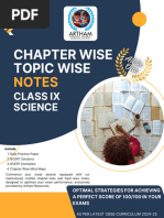 Class 9 Science Chapter Wise Topic Wise Notes Chapter 4 Structure of The Atom