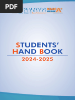 Student Handbook 2024 25