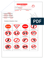 Road Traffic Signs in India Class 1 PDF by Sahoo Ji Study