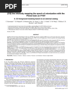 (CII) Line Intensity Mapping The Epoch of Reionization With The Prime-Cam On FYST