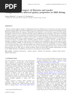 Progeny Ii: The Impact of Libraries and Model Configurations On Inferred Galaxy Properties in Sed Fitting