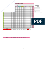 Registro de Asistencia en Excel