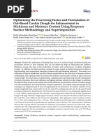 Mohd, Et Al (2020) Optimizing The Processing Factor and Formulation of Oat-Based Cookie Dough For Enahncement in Stickinesss and Moisture Content