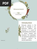 Discourse Analysis 