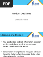 Unit 6 Product Decisions