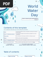 World Water Day by Slidesgo