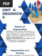 Unit 4 Organizing