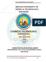 Concrete Technology Lab-Manual 2024