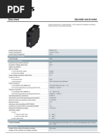 Data Sheet - Bloco de Contato Emergência