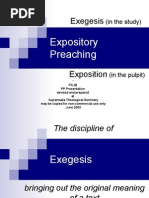 Expository Preaching Exegesis & Exposition 1 Peter 2 1-3 30frs