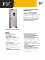 CTE Series Automatic Transfer Switches