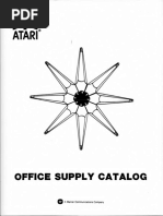 Atari Office Supply Catalog