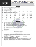 T16 Chapter Wise Test of English Class 1st Year Chapter No1 2