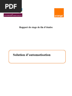 Rapport de Stage - Automation OB - Akram Ouardas