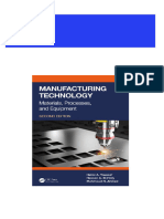 (Ebooks PDF) Download Manufacturing Technology, Materials, Processes and Equipment 2nd Edition Helmi A. Youssef Full Chapters