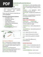 Advanced Excel - Presentation Skills