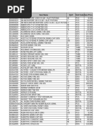 Stock Harian Kde Semarang 18 7 2024