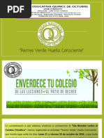 Recreo Verde Huella Consciente