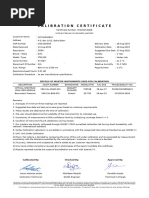 Calibration Certificate: Qatarenergy