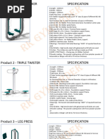 Outdoor Gym Equipment